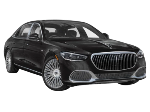 Black Mercedes S560 Maybach Sedan